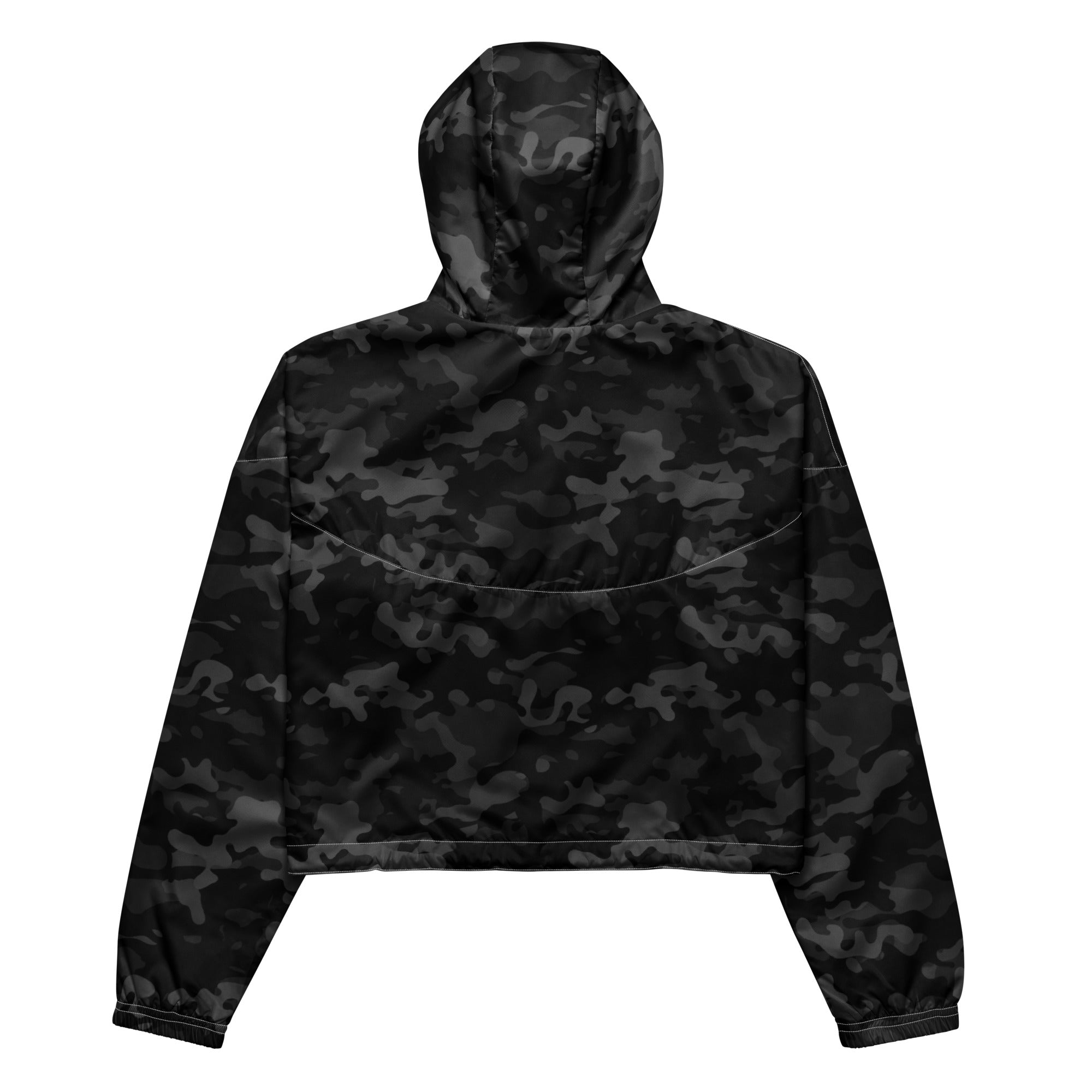 Strong AF Black Camo Cropped Windbreaker Strong AF Style