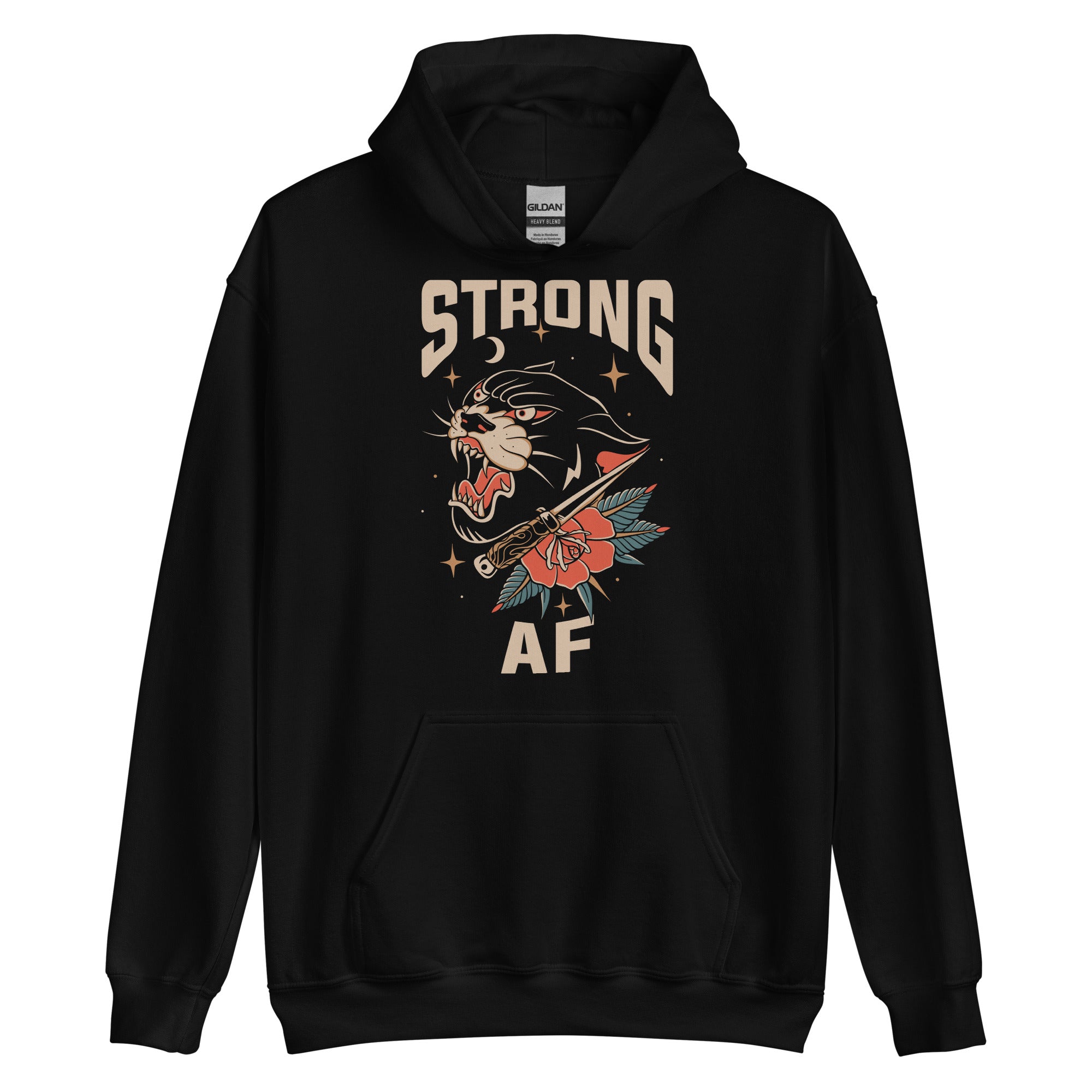 Strong AF Panther Hoodie Strong AF Style