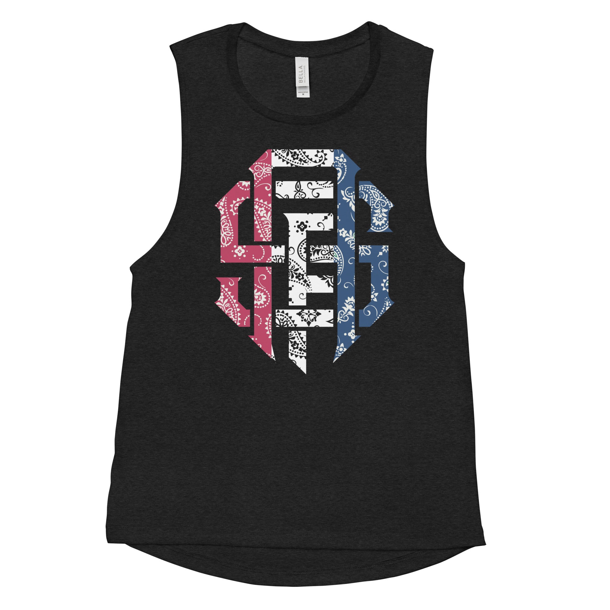 Strong AF USA Ladies’ Muscle Tank Strong AF Style