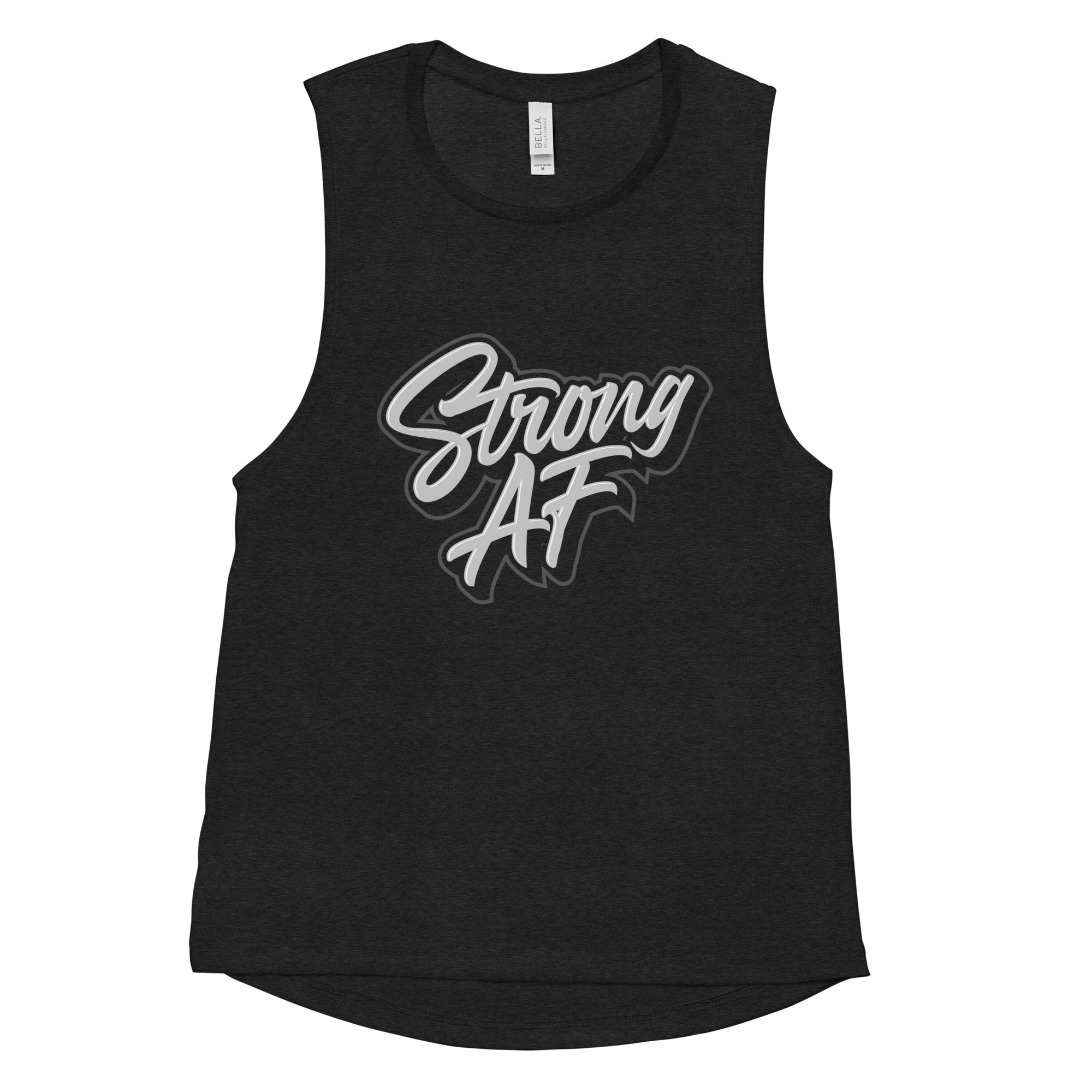 Strong AF Ladies’ Muscle Tank Strong AF Style